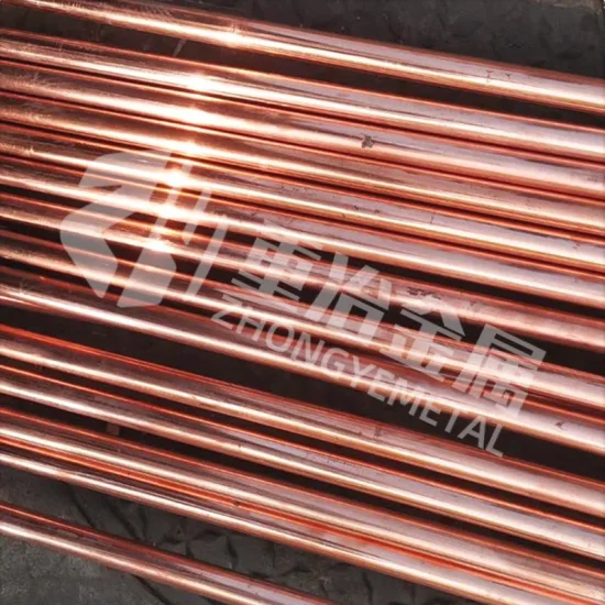 Supply Brass/Titanium/Carbon/Aluminum/Stainless Alloy ASTM/GB/JIS/En/ISO Half-Hard/Soft Tp2/Cw024A C12200/C1020/C1100/T2/H68 99.99%Pure Red Round Copper Rod/Bar